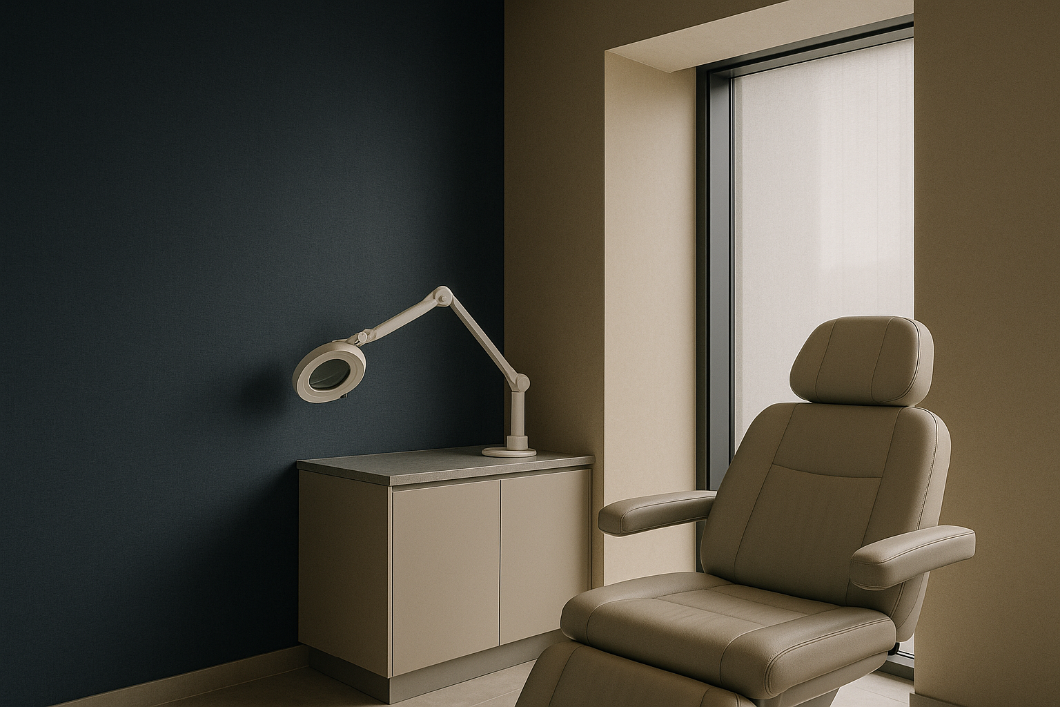 DHI hair transplant cost consultation in a modern Istanbul clinic.