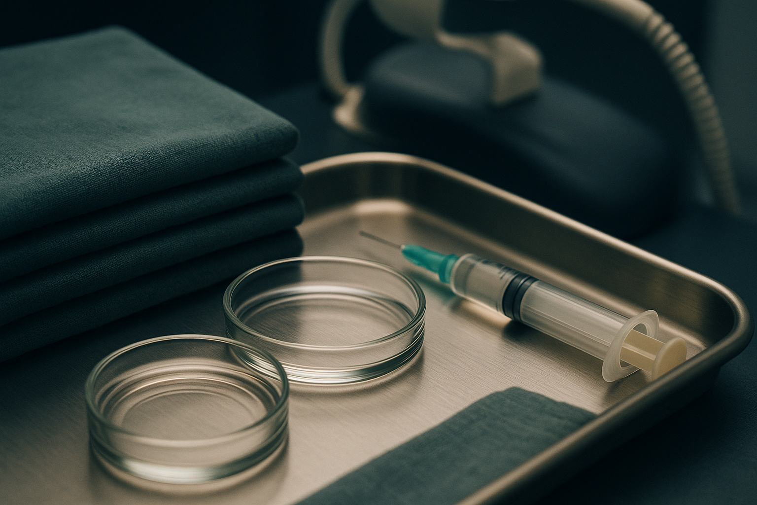 Modern DHI hair transplant clinic in Istanbul with advanced equipment.