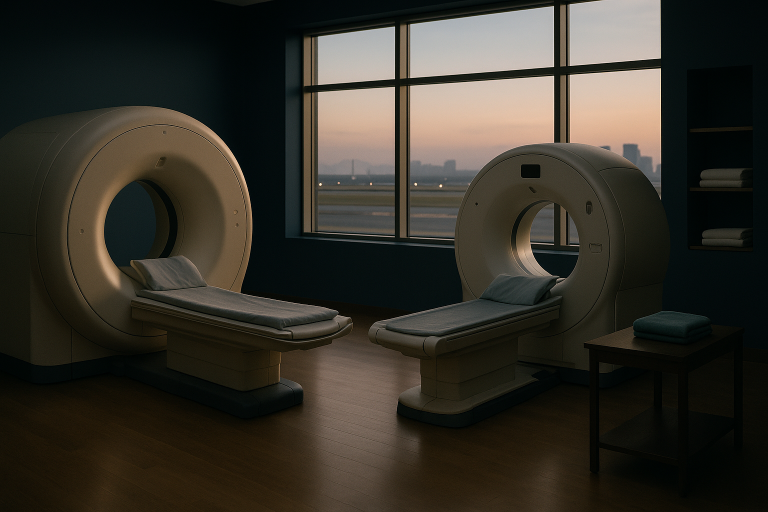 Full body scan in Turkey using advanced MRI and CT technology.