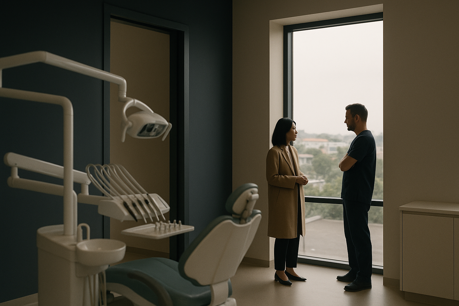 Modern dental clinic in Turkey set up for full mouth dental implants.
