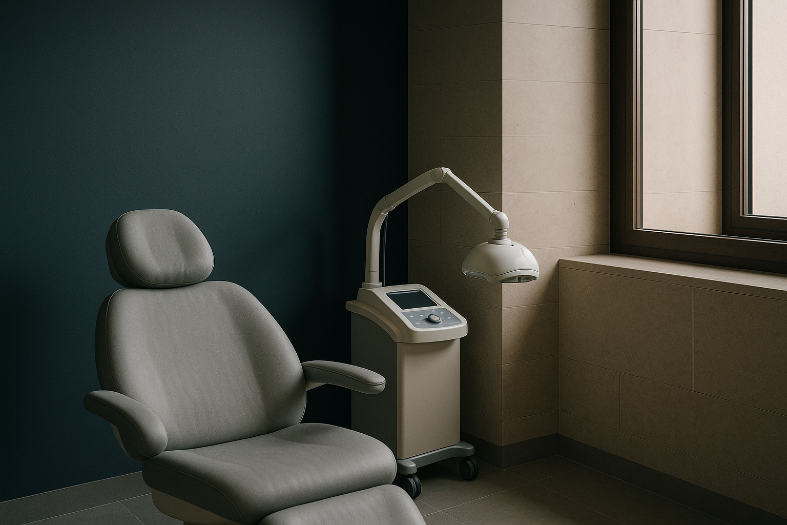 Hair implants procedure in a modern Istanbul clinic.