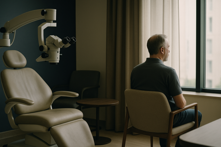 Hair transplants before and after results showcased in a modern Istanbul clinic.