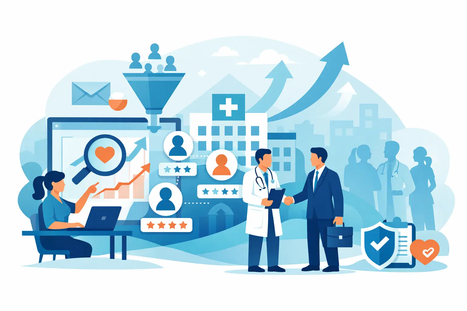 How to Scale Hospital Leads Without Losing Quality