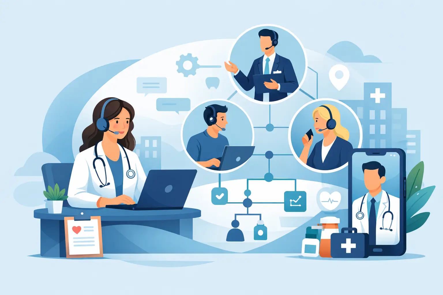 How to Structure Healthcare Telesales Teams