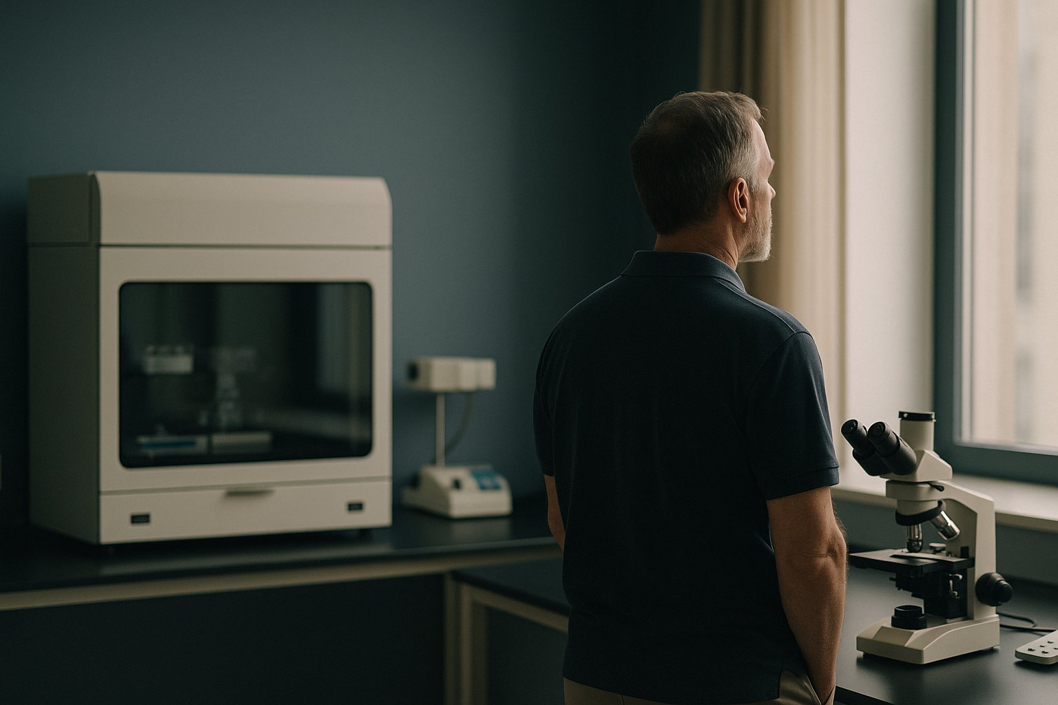 IVF with insurance in an embryology lab, featuring modern equipment and professional setup.