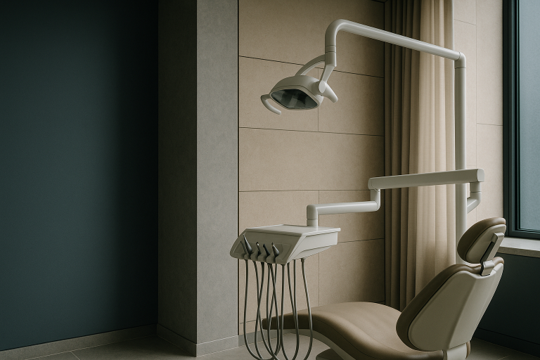 Modern Turkish dental clinic offering Turkish teeth veneers with advanced equipment.