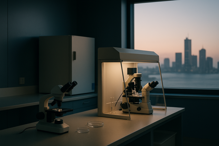 Best IVF clinics worldwide - Advanced embryology lab with modern equipment and technicians.