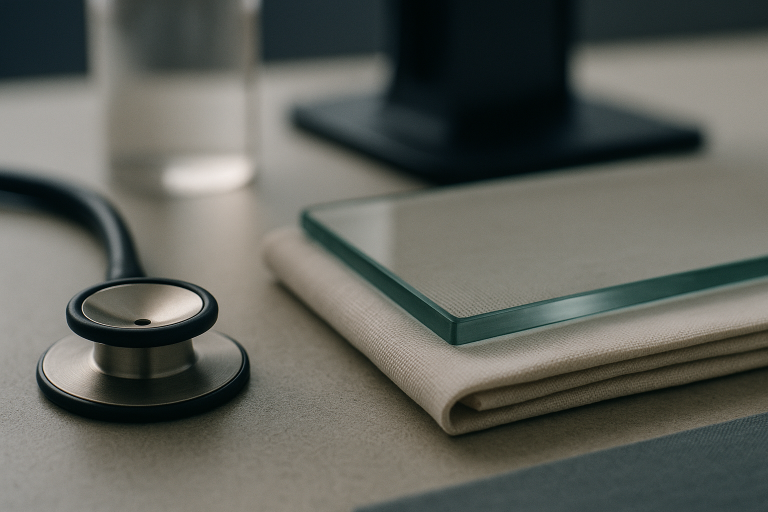 Healthcare call center for healthcare operators using advanced systems to manage international patient calls.