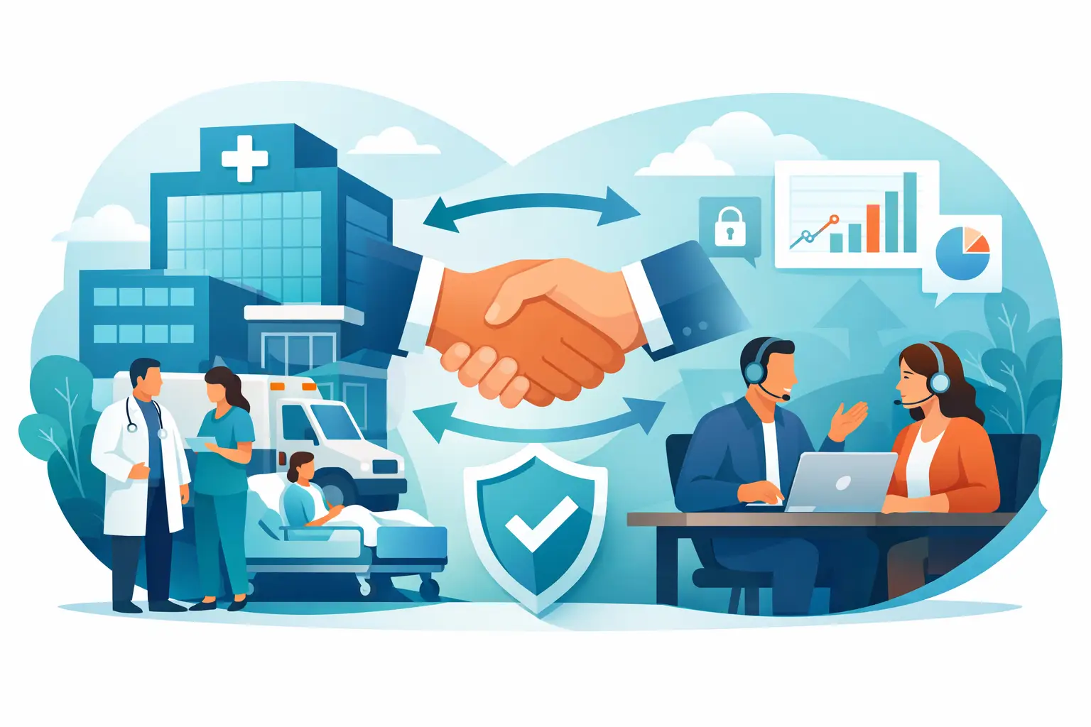 Can Hospitals Outsource Patient Sales Safely?