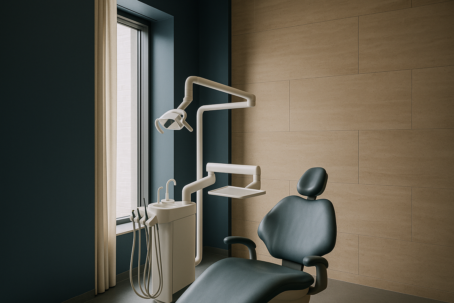 Modern dental clinic discussing clear choice dental implants cost.