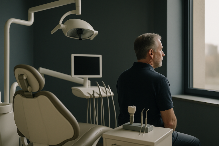 Modern dental clinic setup illustrating cost of dental implants.