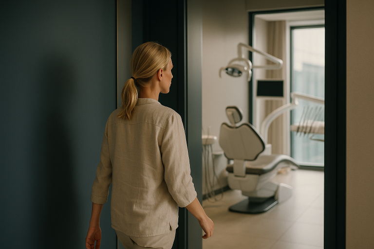 A modern dental clinic in Turkey with advanced equipment, illustrating the dental centre in Turkey.