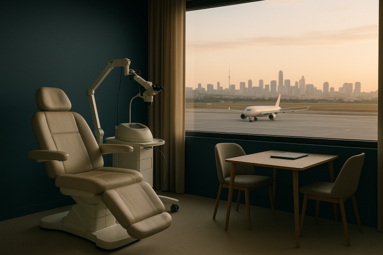 DHI clinics offer hair transplants with advanced tools in Istanbul.