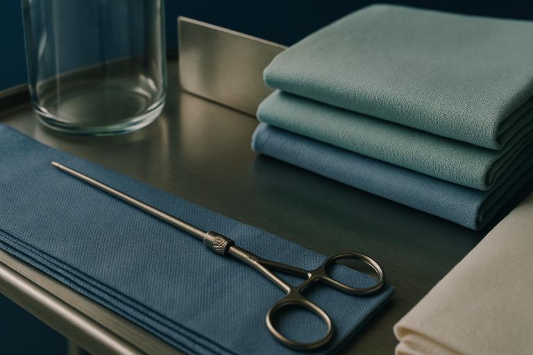 Operating theatre set for gastric sleeve surgery, illustrating how much is gastric sleeve surgery.