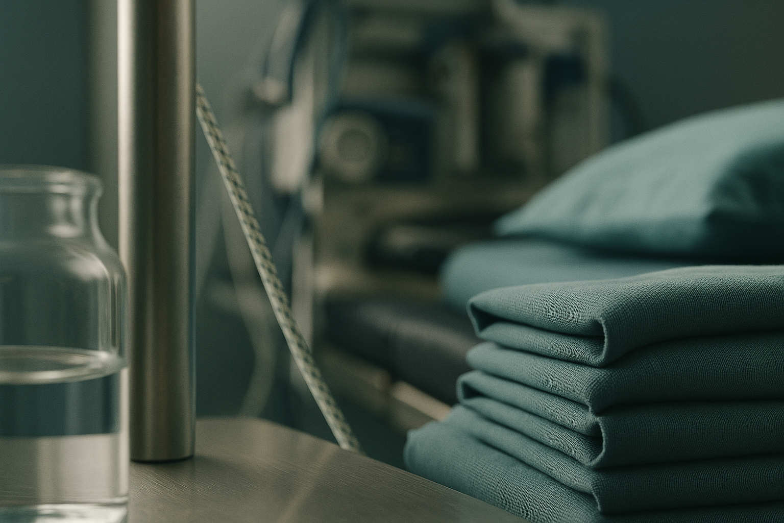 Operating theatre for gynecomastia surgery in Turkey, featuring modern equipment and surgical staff.