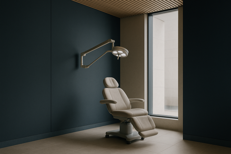 Hair graft cost procedure in a modern clinic, showcasing advanced equipment and sterile environment.