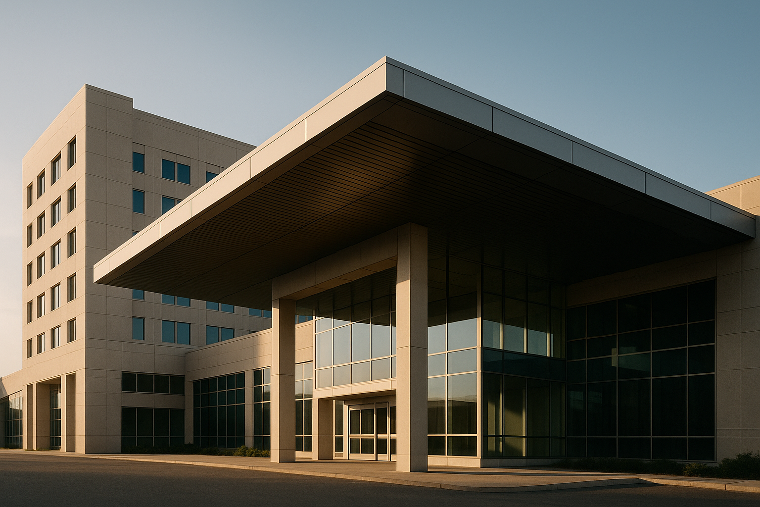 Healthcare marketing strategies meeting in a modern executive workspace.