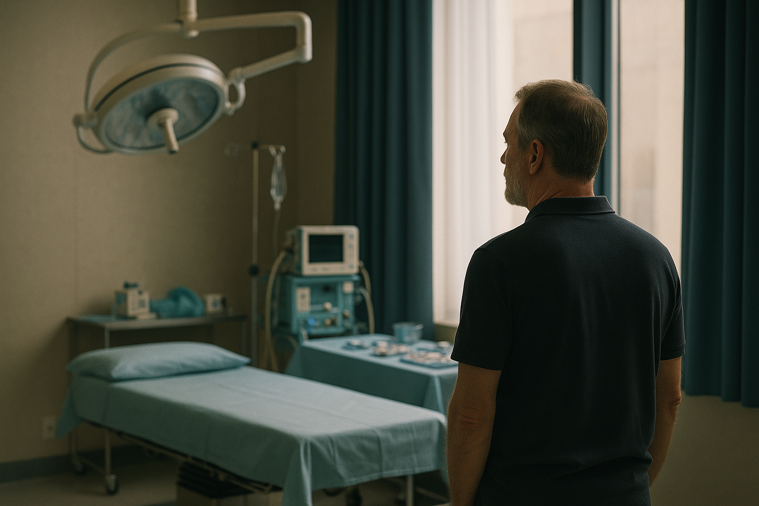 Operating theatre prepared for rhinoplasty, illustrating how much will rhinoplasty cost.
