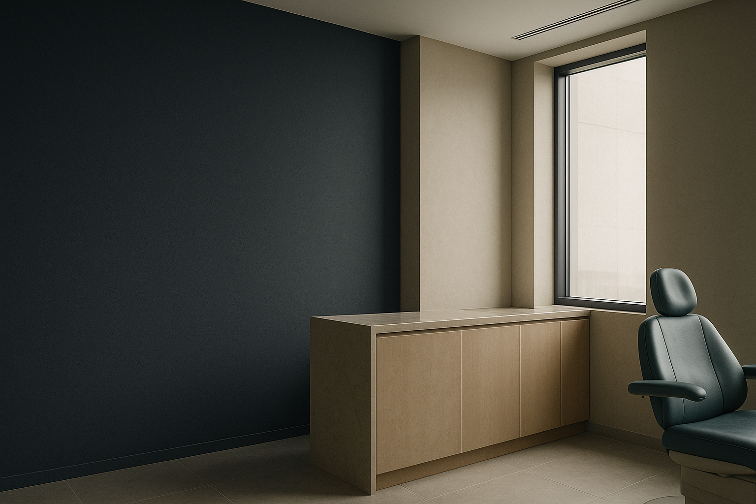 Reception area of a modern aesthetic clinic in Istanbul, highlighting multilingual services for international patients.