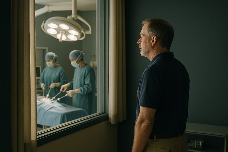 Lap band surgery cost considerations in a modern operating theatre setting.