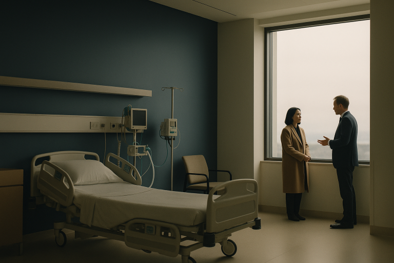 Advanced medical care in Turkey with modern hospital equipment.