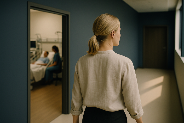 Medical tourism in Istanbul with international patients receiving care in a modern hospital.
