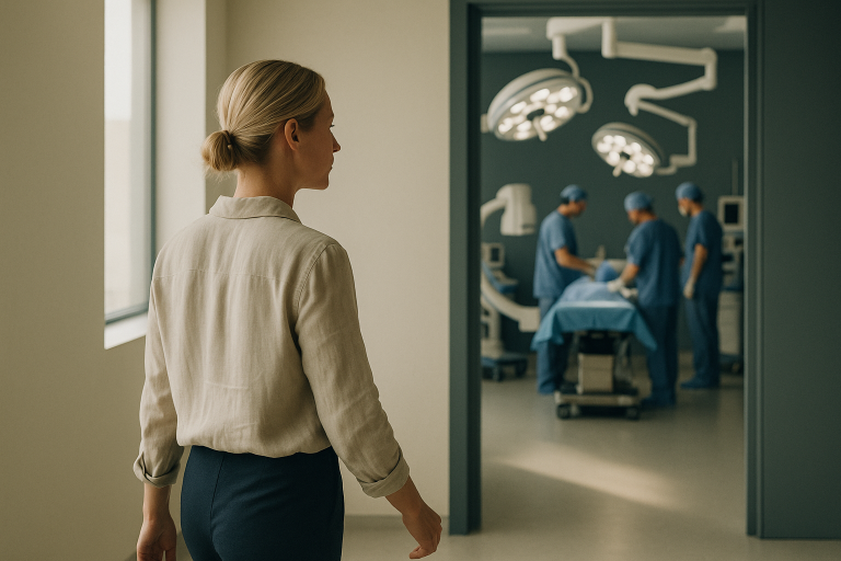 Orthopedic surgery in Turkey with surgeons in a modern operating theatre.
