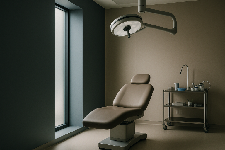 Sapphire hair transplant in Turkey taking place in a modern clinic.