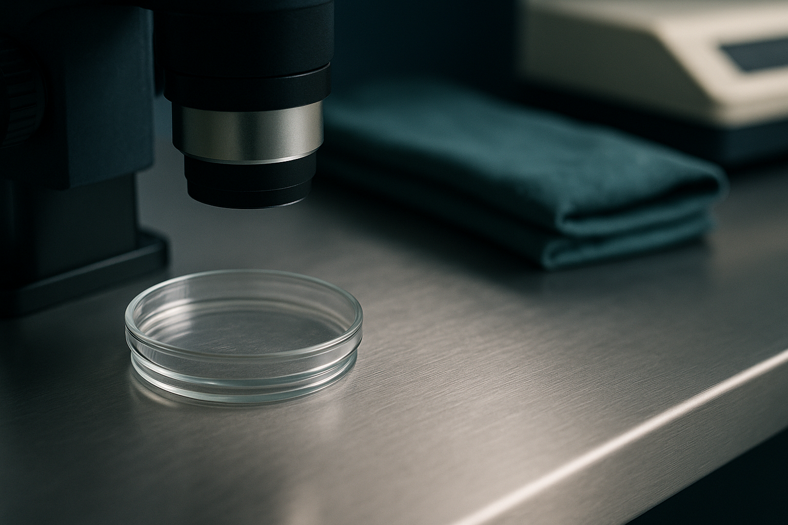 An embryology lab in Turkey equipped for IVF treatments, showcasing microscopes and incubators for Turkish IVF procedures.