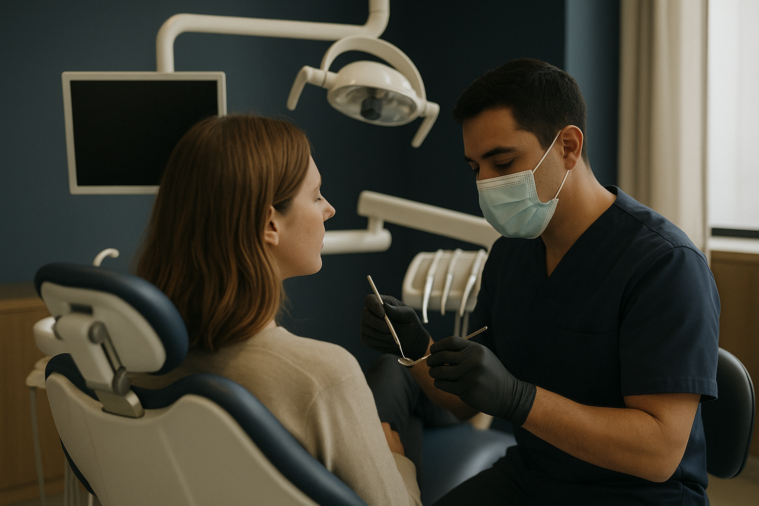 A dental clinic in Mexico providing top-quality dental work to an international patient.