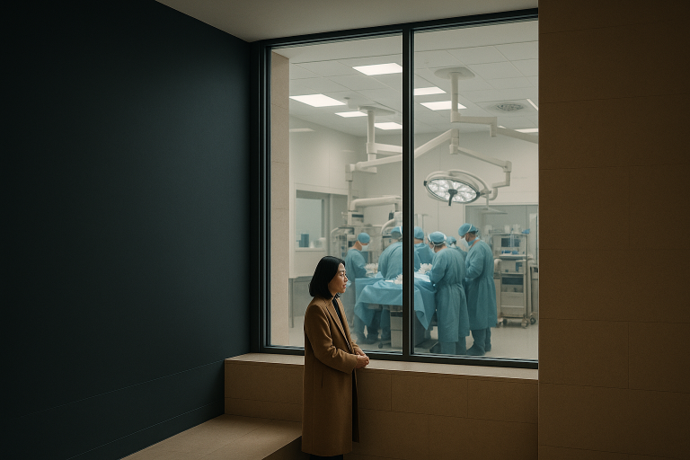 Operating theatre for herniated disc surgery in a top medical tourism destination.
