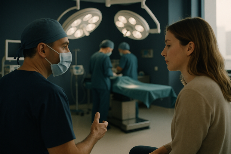 Operating theatre scene in Istanbul for best countries for plastic surgery article