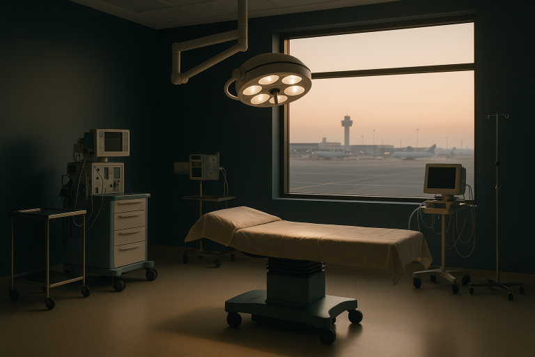 Best plastic surgeon in the world operating in a modern theatre with cutting-edge equipment.