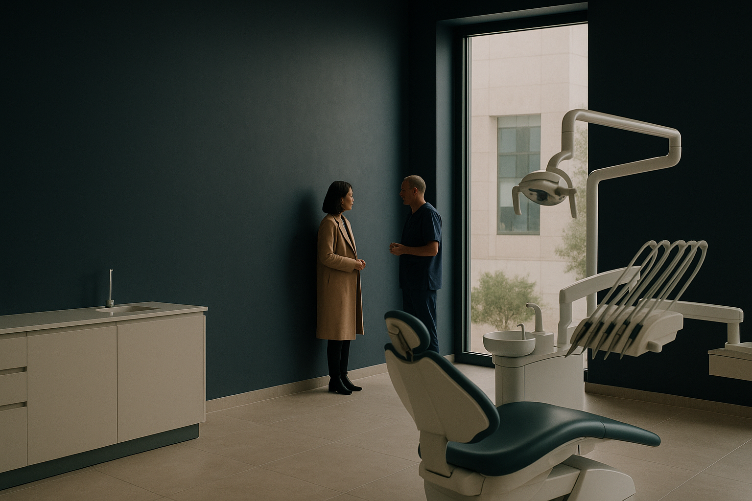 Modern dental clinic in Antalya, Turkey, offering international dental care.