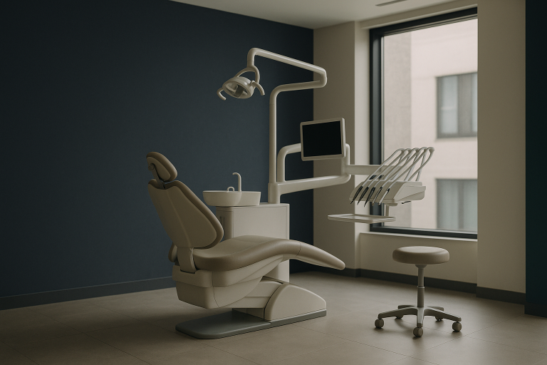 Dental work in Turkey cost consultation at a modern Istanbul clinic.