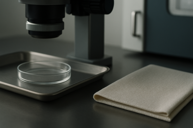 Embryology lab equipment used in in vitro fertilization.