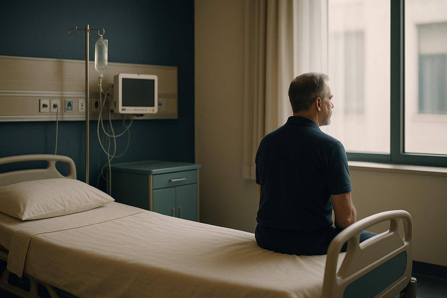 Medical care in Turkey - modern hospital room with advanced equipment.