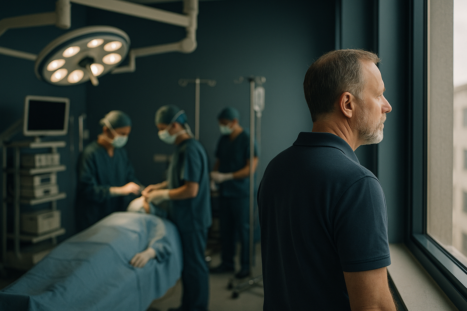 Operating theatre in Istanbul prepared for rhinoplasty turkey istanbul procedure.