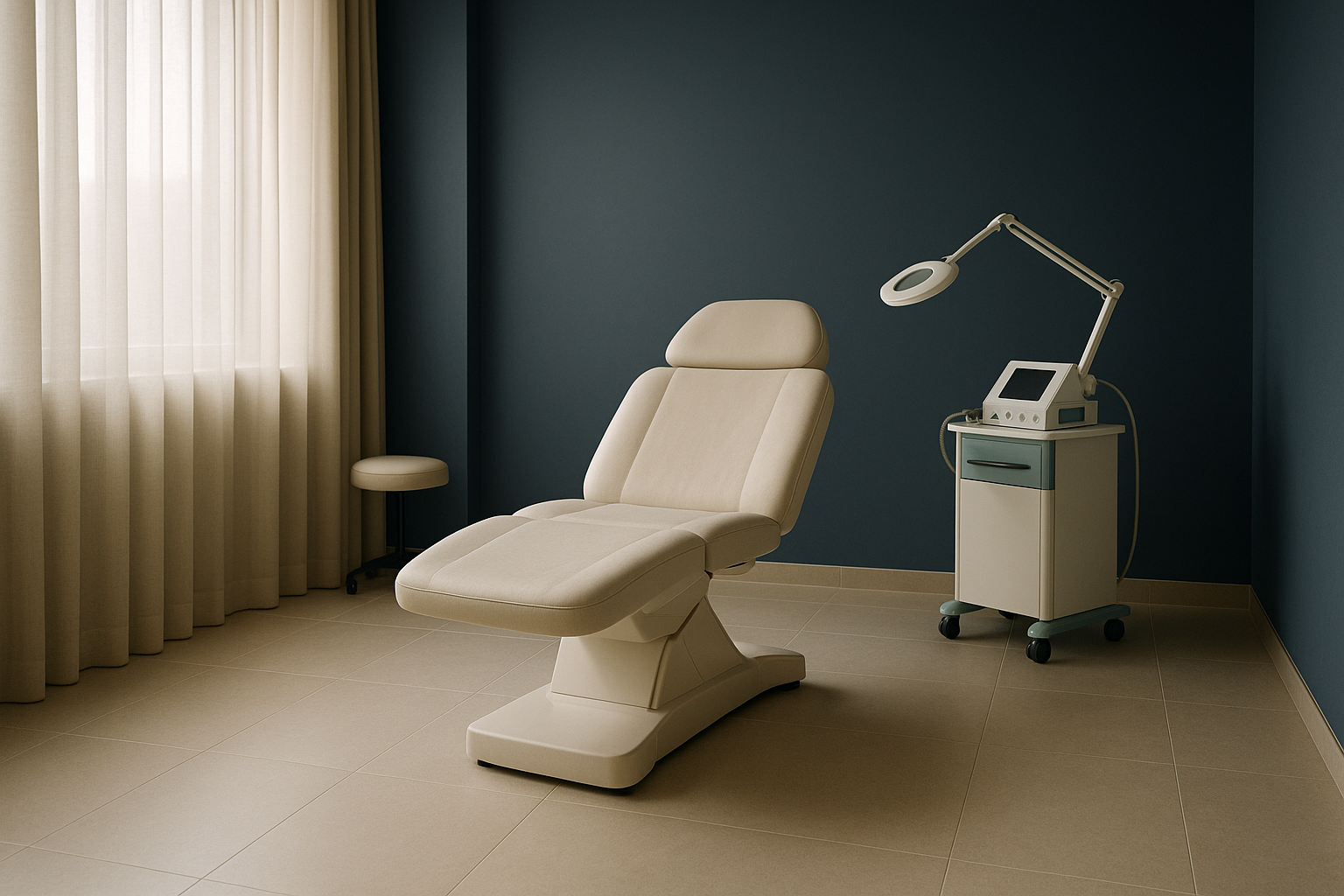 A modern clinic in Turkey performing the Turkish lips aesthetic procedure.
